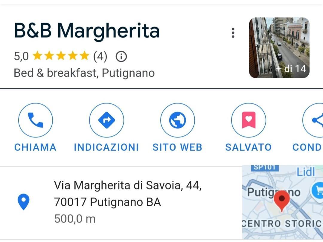 B&B Margherita Putignano Εξωτερικό φωτογραφία